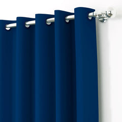 ShadeKart by Dzire Decor - Blackout Curtain – Navy Blue - for Door/Window
