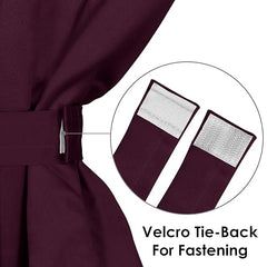 ShadeKart by - Dzire Decor Blackout Window Curtain β Purple - for Door/Window