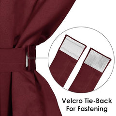 ShadeKart by Dzire Decor - Blackout Curtain β Dark Brown - for Door/Window